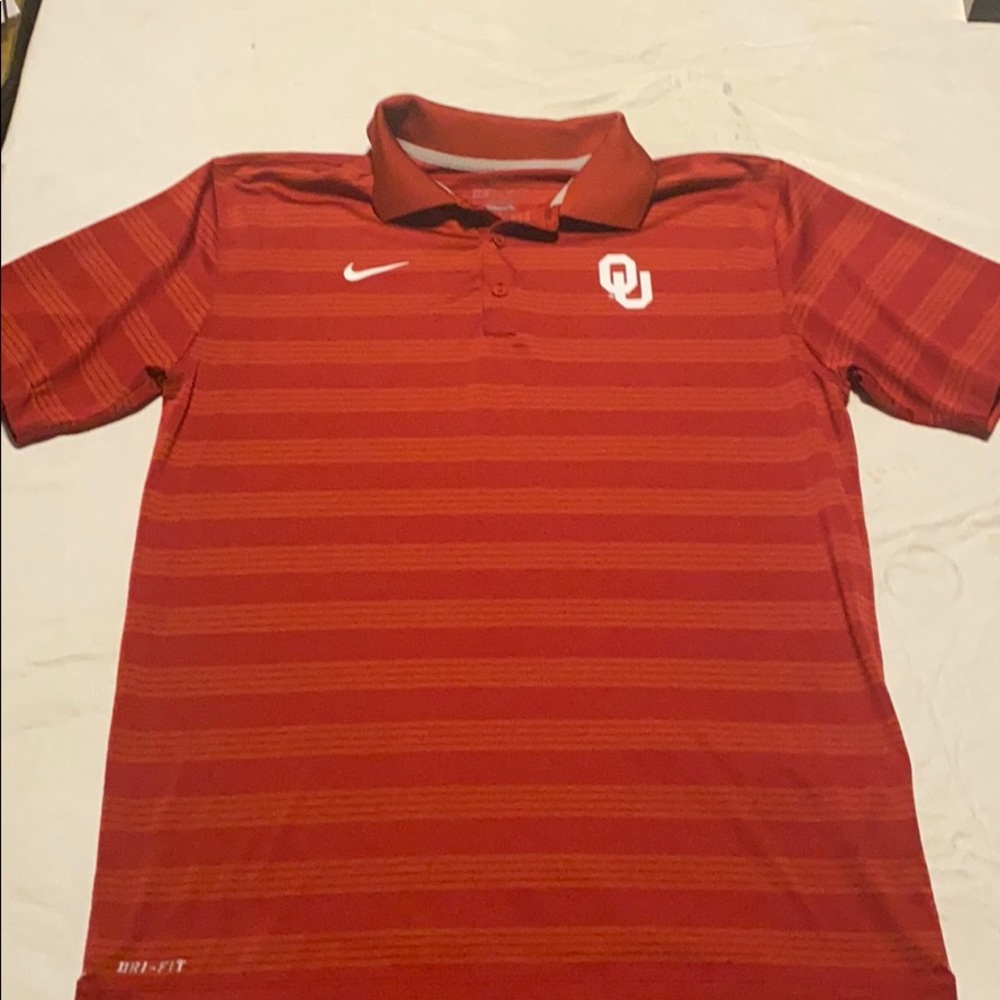 OKLAHOMA SOONERS Dri-fit Nike polo